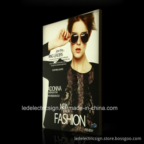 Advertising LED Light Box for Clothing Store Advertising Display